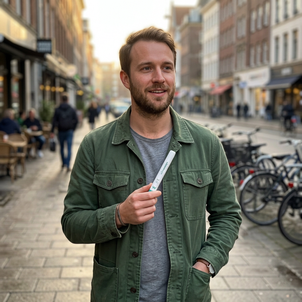 Thomas L. avec son vitaminvape